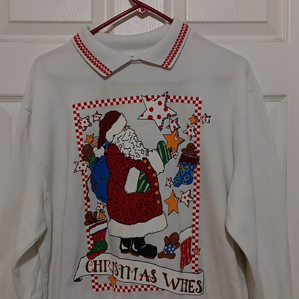 VINTAGE CHRISTMAS SWEASHIRT - Picture 5 of 15